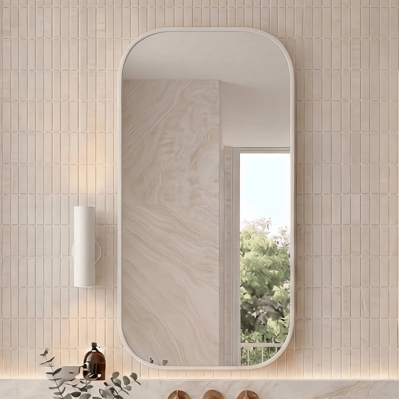 Cassa Design Rectangular Framed Shaving Cabinet 450x900x150mm