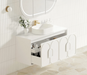 Otti Laguna Mk II Matte White Wall Hung Vanity