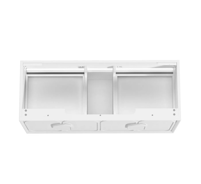 Otti Laguna Mk II Matte White Wall Hung Vanity
