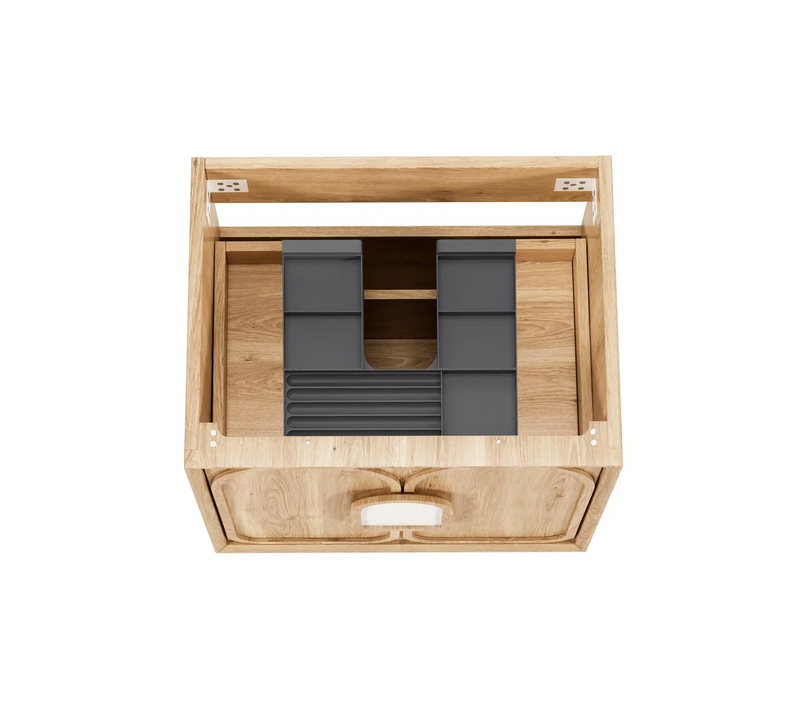 Otti Laguna Mk II Natural Woodland Oak Wall Hung Vanity
