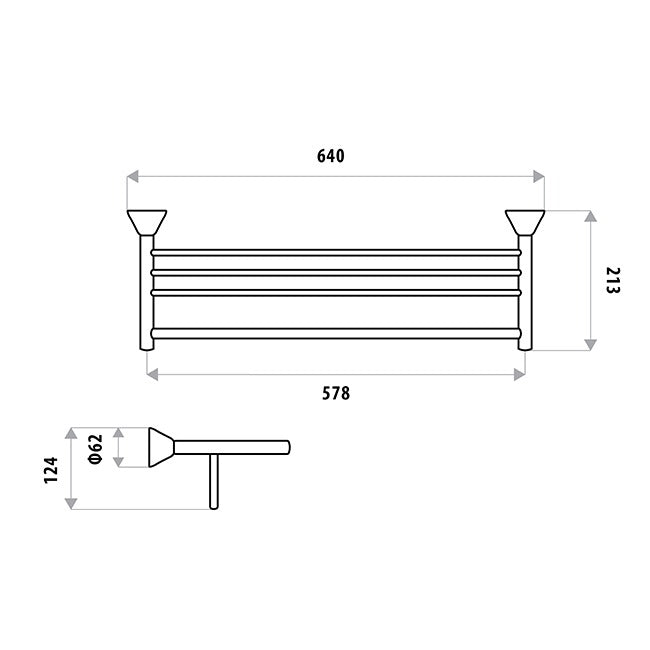 Linkware KirraTowel Rack