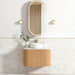 Otti Bondi Fluted Woodland Oak Curve Cabinet