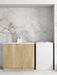 Otti Byron/Bondi Natural Oak Base Laundry Cabinet with 1060mm Stone Top
