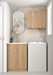 Otti Wall and Base Cabinets Kit 650 Byron/Bondi