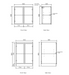 Otti Laundry Kit 1305 Hampshire with Stone Top
