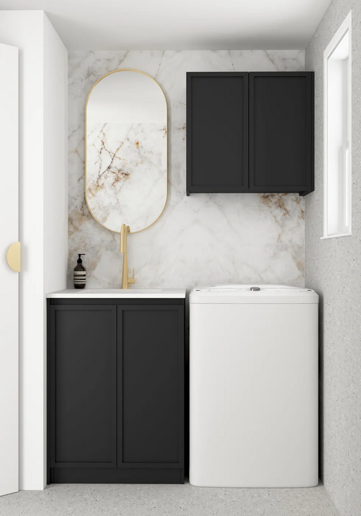 Otti Wall and Base Cabinets Kit 650 Hampshire White