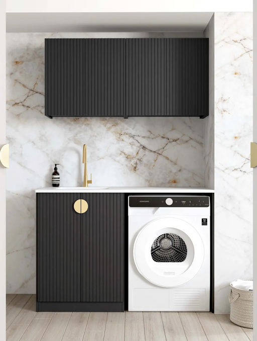Otti Laundry Kit 1305 Marlo Black with Stone Top