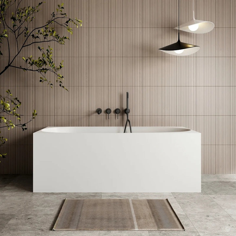 Cassa Design New Multi Square Corner Back To Wall Bath
