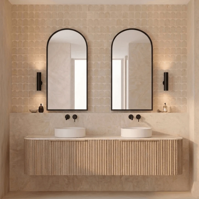Cassa Design Archied 450mm Framed Shaving Cabinet