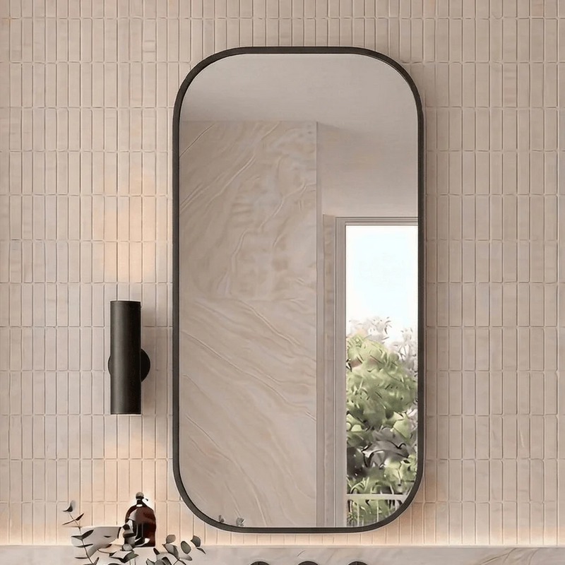 Cassa Design Rectangular Framed Shaving Cabinet 450x900x150mm