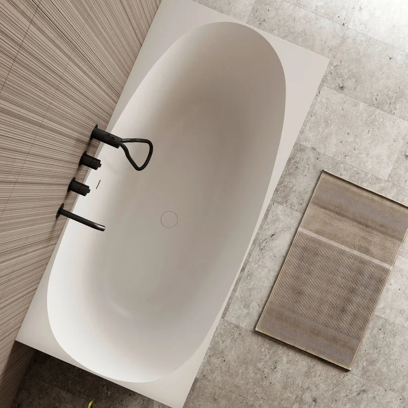 Cassa Design New Multi Square Corner Back To Wall Bath
