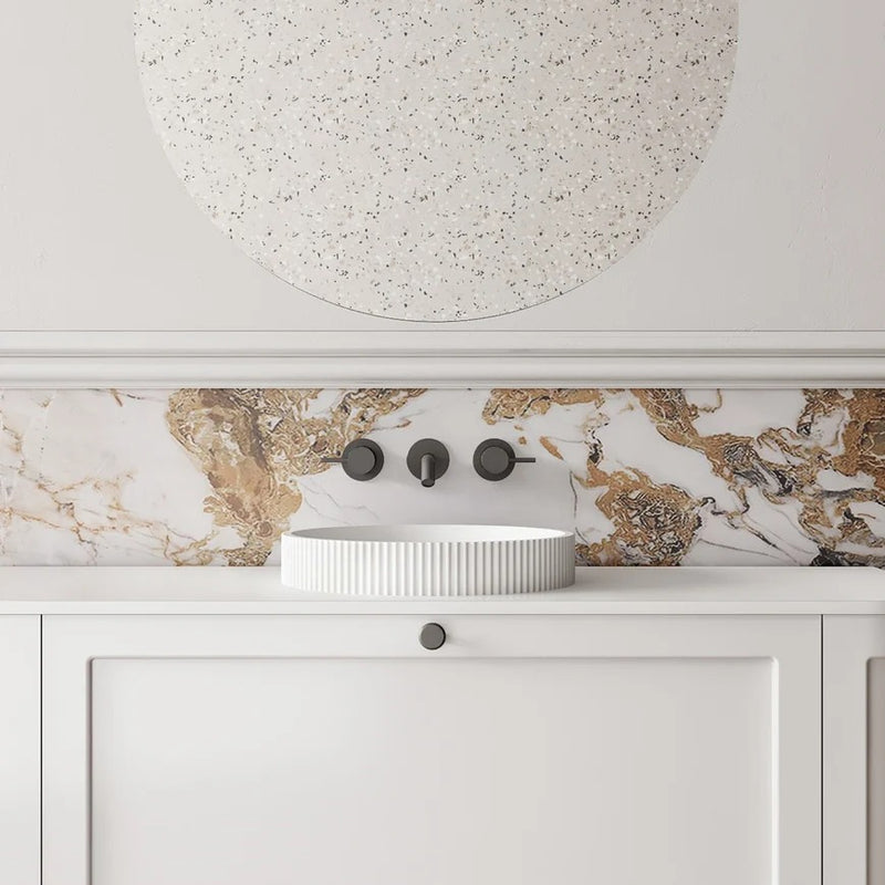 Cassa Design V-Groove Semi-Inset Basin