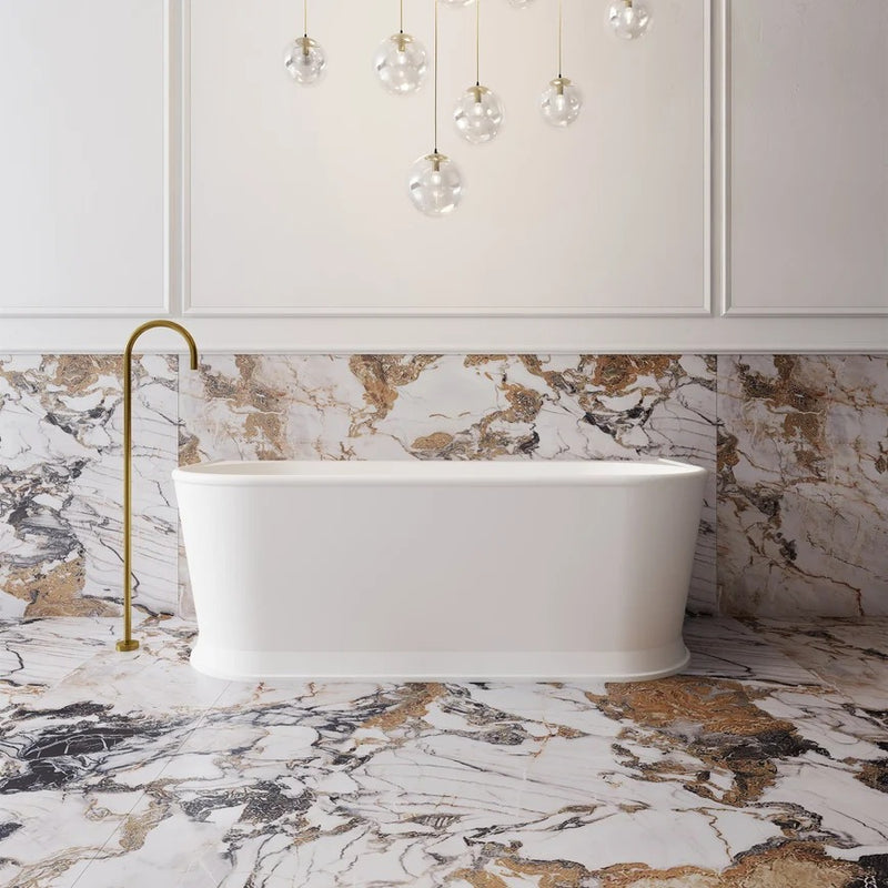 Cassa Design Westminster Back To Wall Freestanding Bath