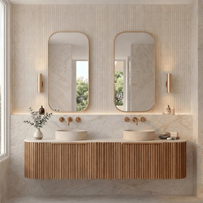 Cassa Design Rectangular Framed Shaving Cabinet 450x900x150mm