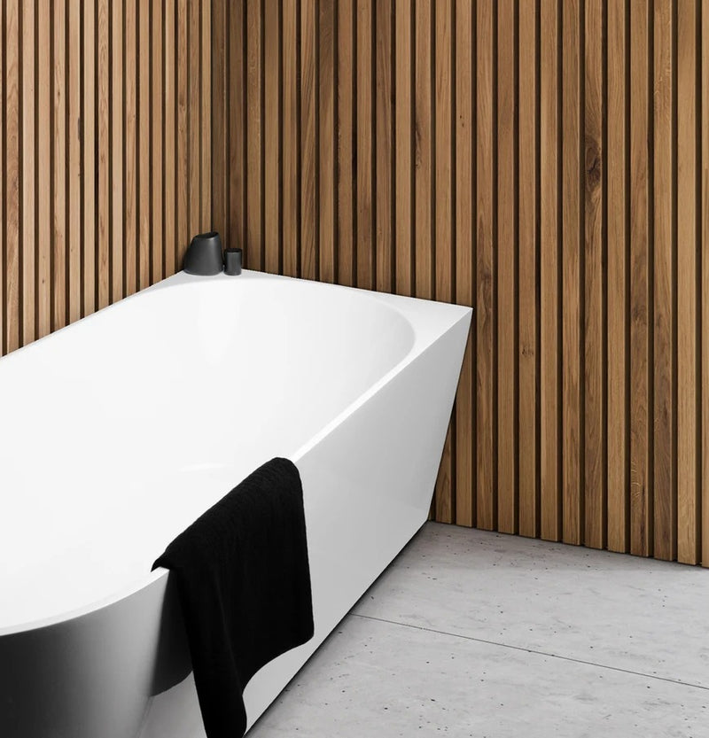 Cassa Design Auris Corner Back To Wall Bath