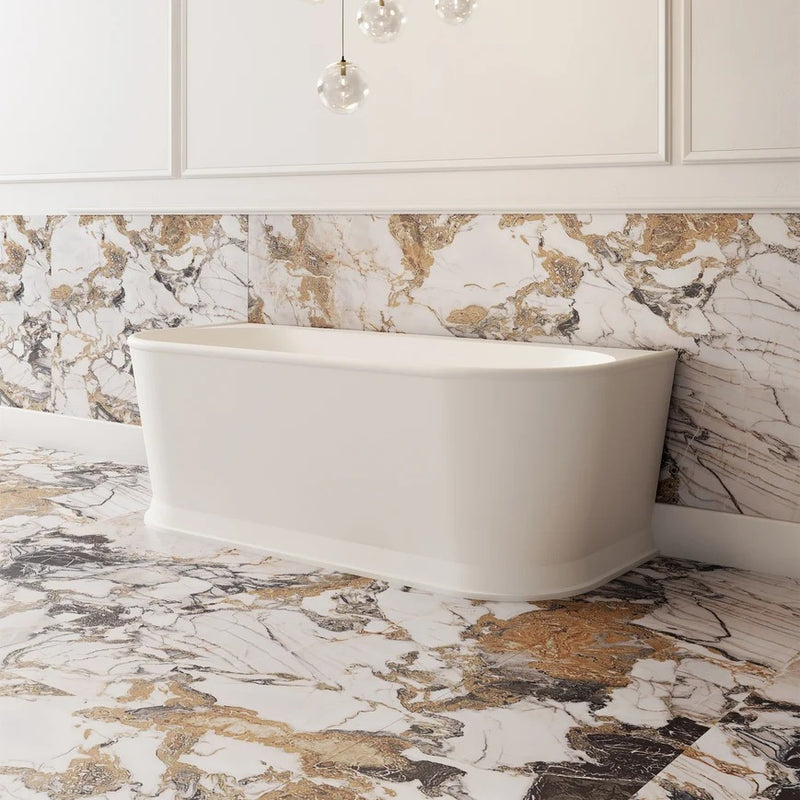 Cassa Design Westminster Back To Wall Freestanding Bath