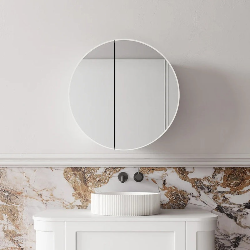 Cassa Design Auris Round Shaving Cabinet
