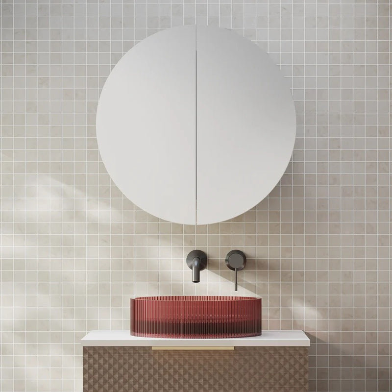Cassa Design Elli Round 600mm Shaving Cabinet