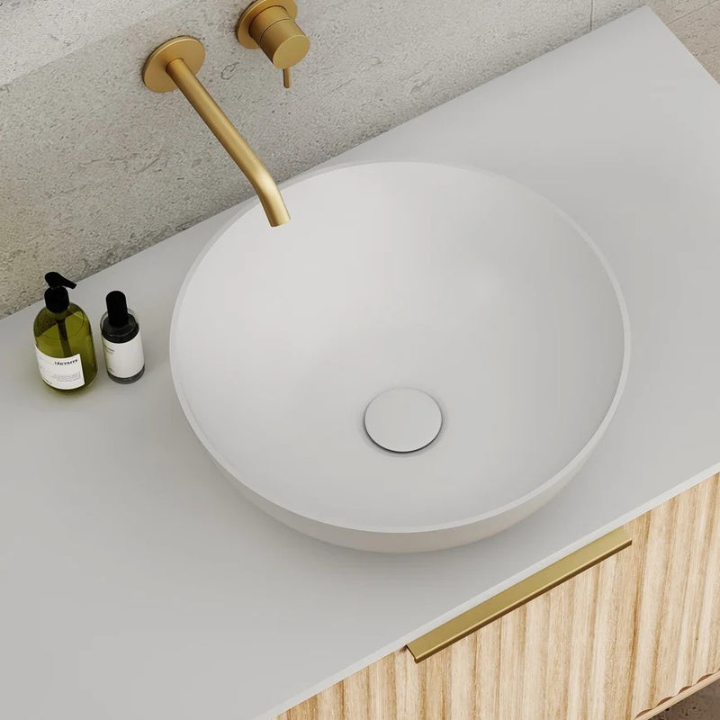 Cassa Design Auris Slim Solid Surface Above Counter Basin