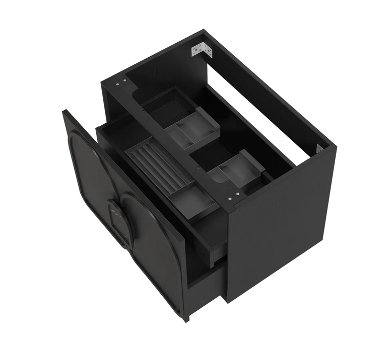 Otti Laguna Mk II Black Oak Wall Hung Vanity