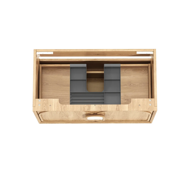 Otti Laguna Mk II Natural Woodland Oak Wall Hung Vanity