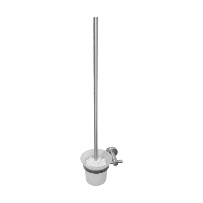 Elle Stainless Steel Toilet Pan Brush Holder