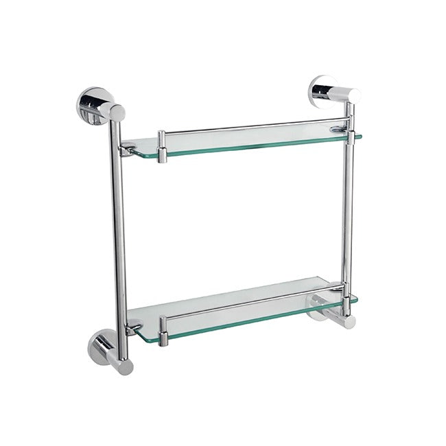 Linkware Loui Double Glass Shelf