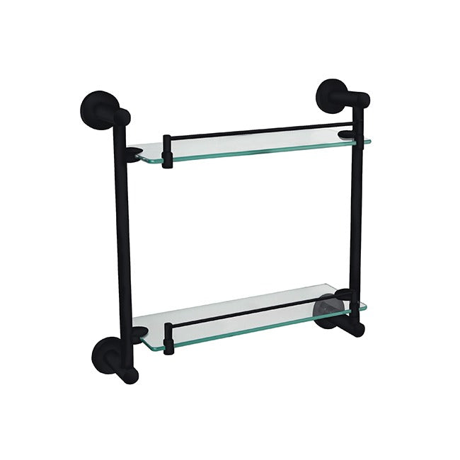 Linkware Loui Double Glass Shelf