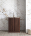 Otti Mini Laundry 650mm Havana Fluted with Stone Top
