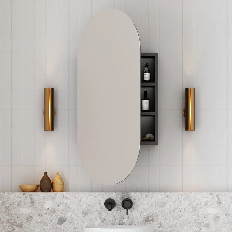 Cassa Design Elli Pill 450mm Shaving Cabinet