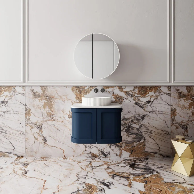 Cassa Design Westminster Curved Wall Hung Vanity