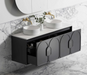 Otti Laguna Mk II Black Oak Wall Hung Vanity