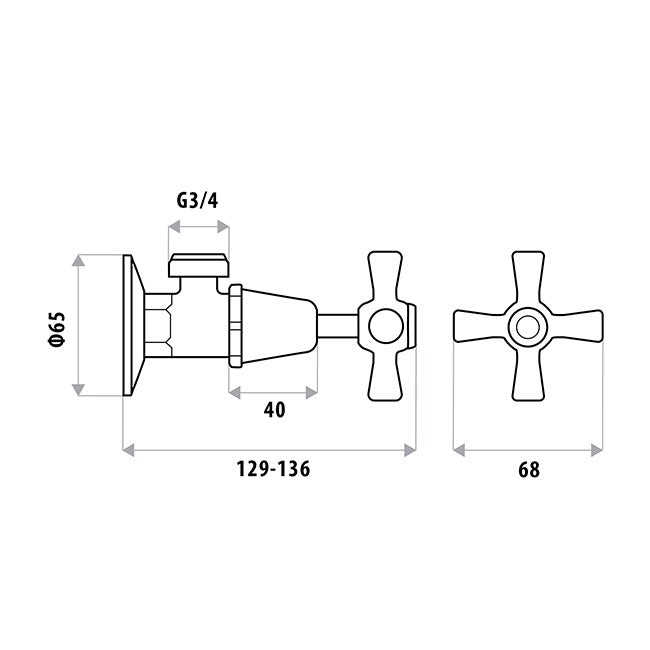 Linkware Design (W'Face) WM Taps (pair)