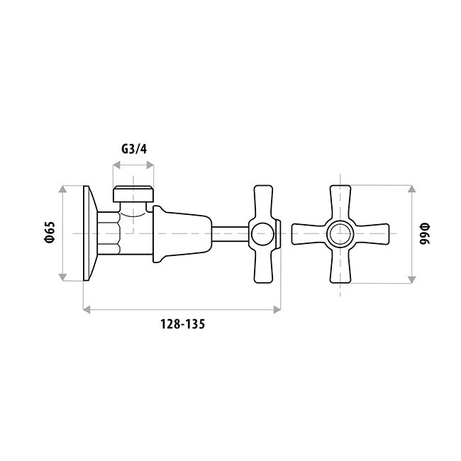 Linkware Renew E/C WM Taps - Chrome