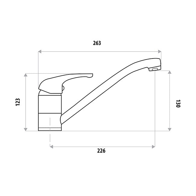Sydenham Sink Mixer 40Mm