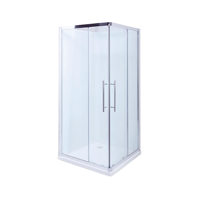 DAINTREE SCREEN CNR FRONT & RETURN CHROME