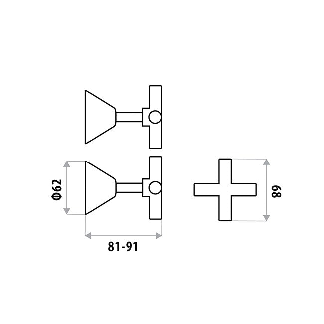Linkware Kirra + Wall Stops Window Pk