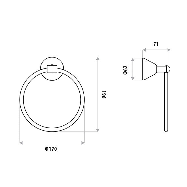 Kirra Towel Ring