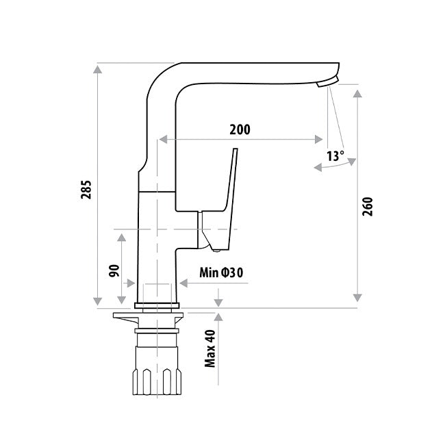 Liberty Sink Mixer