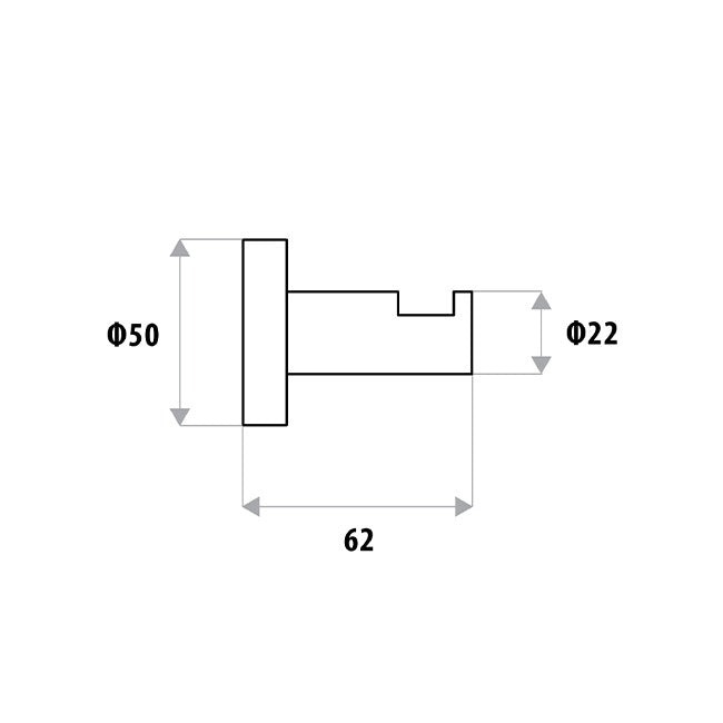 Loui Single Robe Hook