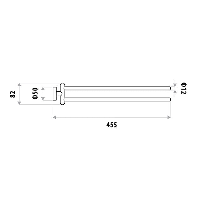 Linkware Loui Double Towel Hanger