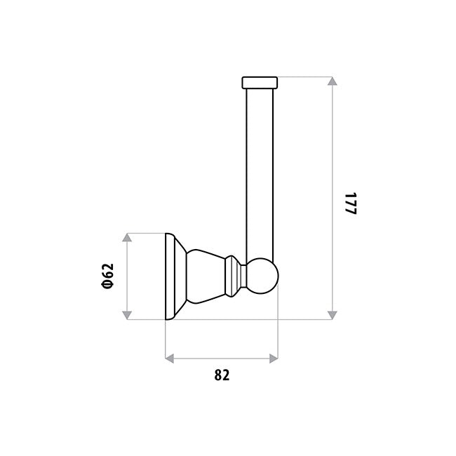 Linkware Noosa T/Roll Holder Stirrup