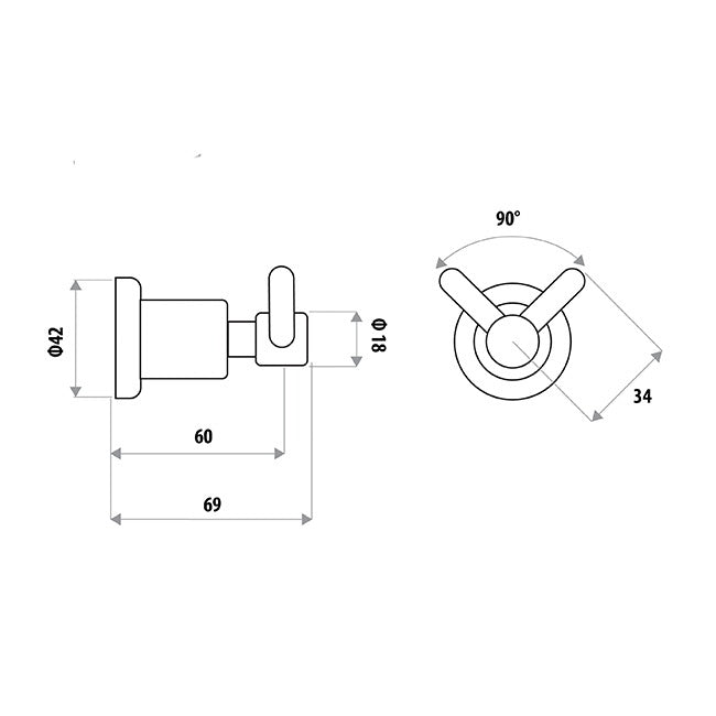 Linkware Renovator Robe Hook