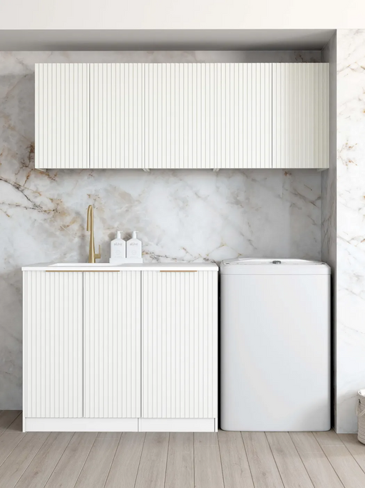 Otti Laundry Kit 1715 Noosa White with Stone Top