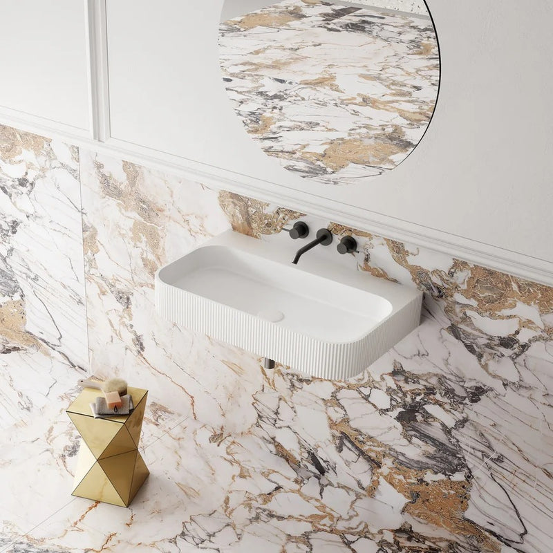 Cassa Design V-Groove Wall Hung Basin