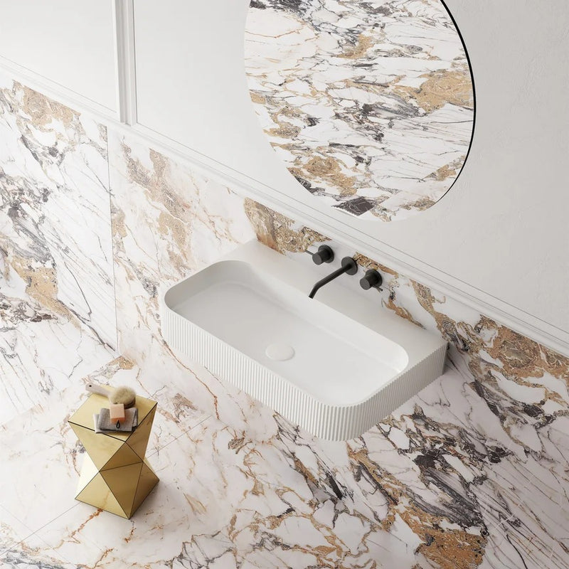 Cassa Design V-Groove Wall Hung Basin