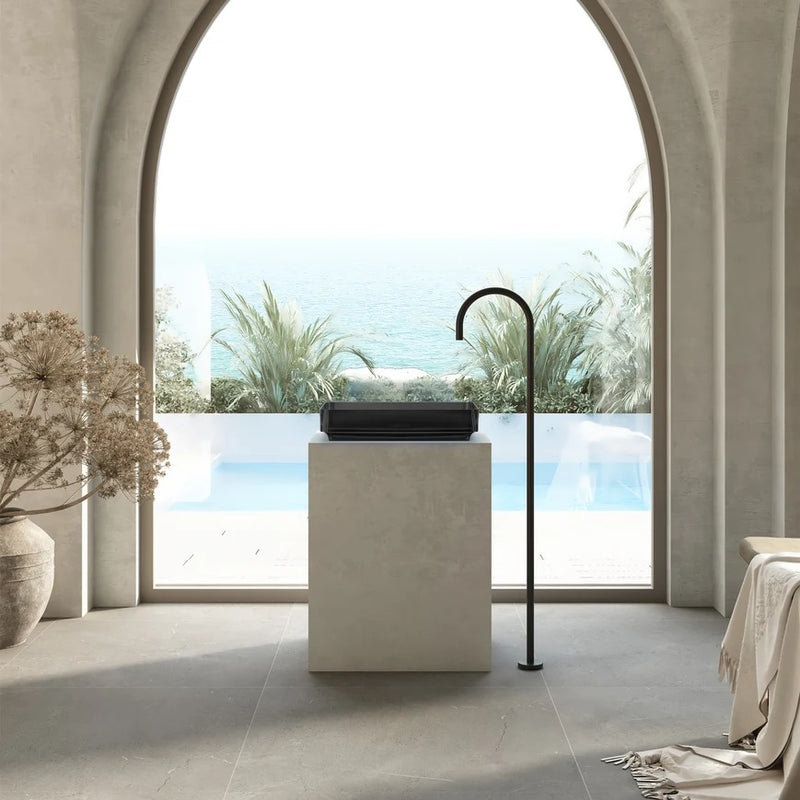 Cassa Design Wow Rectangular Translucency Resin Stone Basin