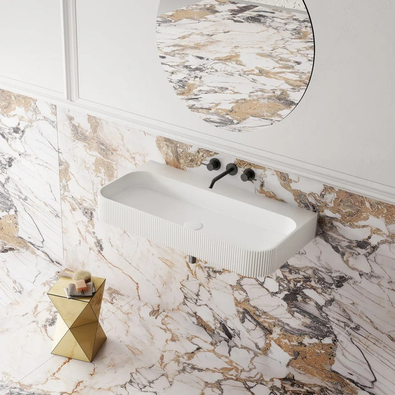 Cassa Design V-Groove Wall Hung Basin