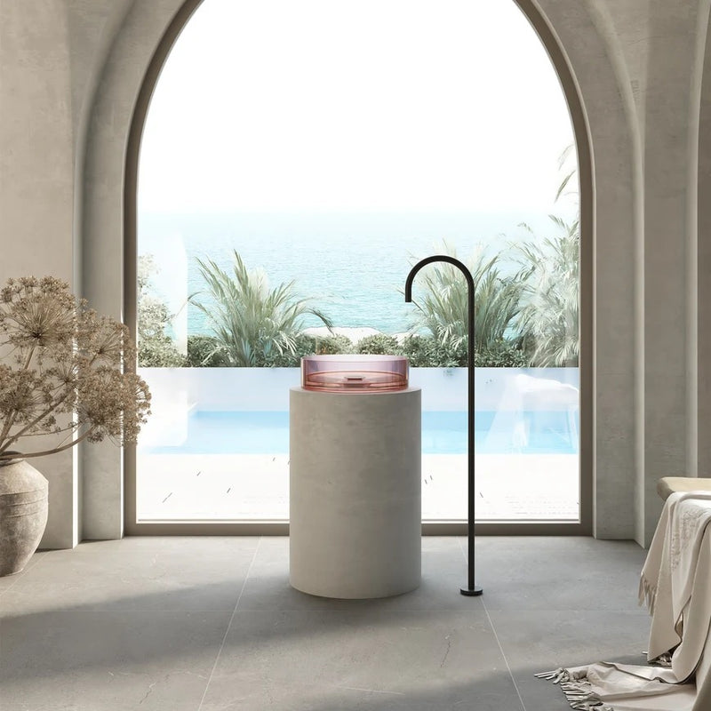 Cassa Design Wow Translucency Round Above Counter Basin
