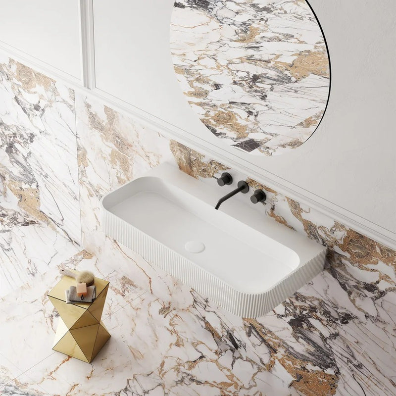 Cassa Design V-Groove Wall Hung Basin
